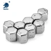 304 Hexagonal stainless steel ice cubes, quick-frozen hexagonal ice grains, metal ice grains, coffee, beverage, whisky utensils, stainless steel ice, wine stones, bar supplies, beer utensils, stainless steel beer multi-purpose ice cubes Item Picture